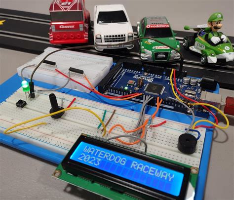 DIY Arduino Slot Car Timer and Lap Counter .
